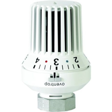 Bouton thermostatique pour radiateur Type: 3484XH Remplis de liquide Blanc